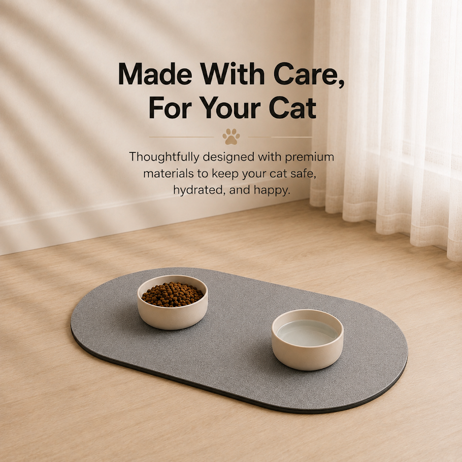 Nuvessa Water-Resistant Feeding Mat