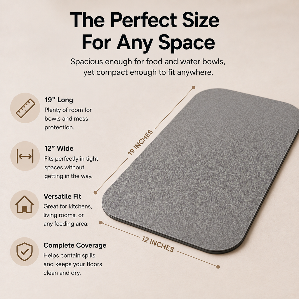 Nuvessa Water-Resistant Feeding Mat